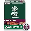 Starbucks K-Cup Coffee Pods, Dark Roast Coffee, Italian Roast for Keurig Brewers, 100% Arabica (24 pods total)