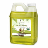 4 LBS/64 FL.OZ Certified Organic Unrefined Extra Virgin Raw Avocado Oil