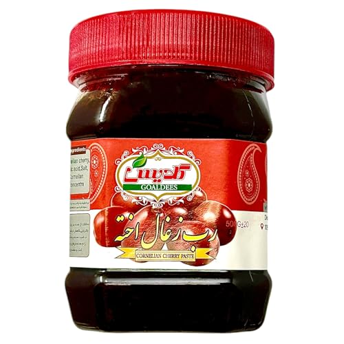 GOALDEES Cornelian Cherry Paste - 17.5 Fl Oz (500g) Concentrated Citrus Paste for Cooking, Grilling, Salad Dressing & Marinades