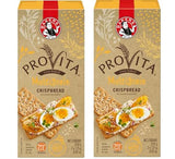 Bakers Provita | High Fibre | Keto friendly (Multigrain Crispbread, 9 Ounce (Pack of 2))