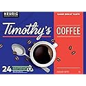 Timothy's World Coffee, French Vanilla, K-Cup Portion Pack for Keurig K-Cup Brewers, 24-Count (Pack of 2)