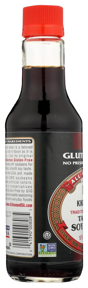 Kikkoman Gluten Free Tamari Soy Sauce 10 fl oz