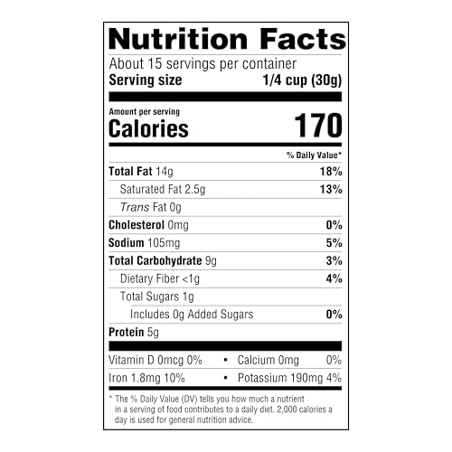 Amazon Grocery, Fancy Whole Cashews, Roasted & Salted, 16 Oz (Previously Happy Belly, Packaging May Vary)