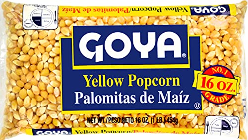 Goya Foods Yellow Popcorn, Dry, 16 Ounce (Pack of 24)