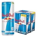 Red Bull Sugar Free Energy Drink, 8.4 Fl Oz, 4 Cans