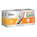 Klex 1000 BPA Free Disposable Heavyweight Cast Poly CPE Gloves, Embossed PE Plastic Glove for Food Handling Food Prep Safe, Latex & Powder Free (1000