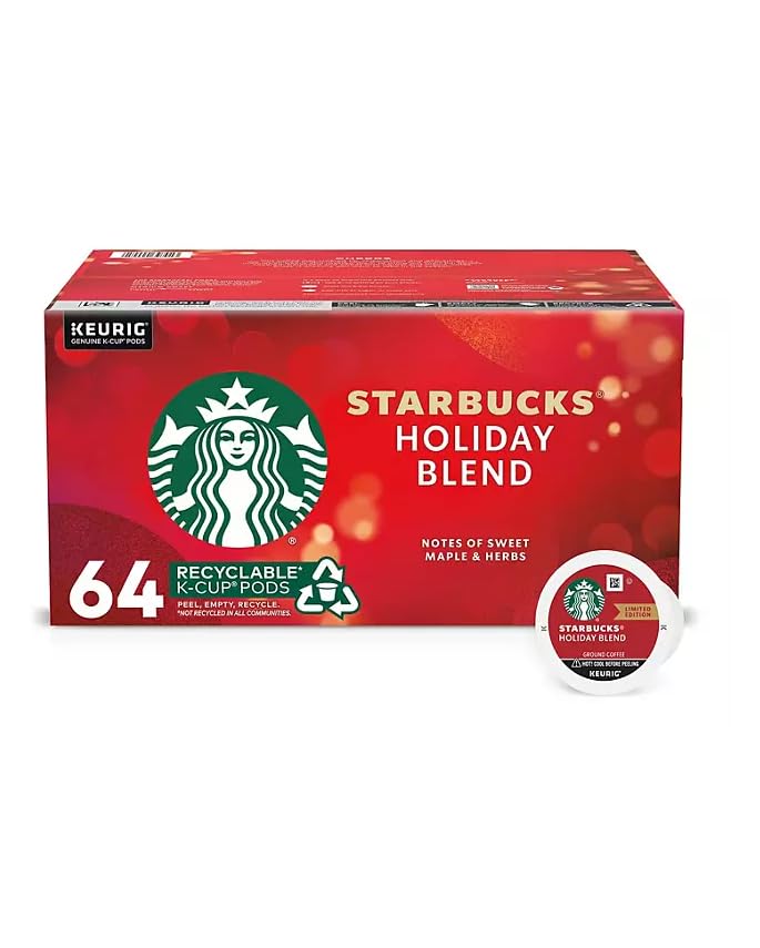Starbucks Holiday Blend Coffee K-Cups (64 ct.)