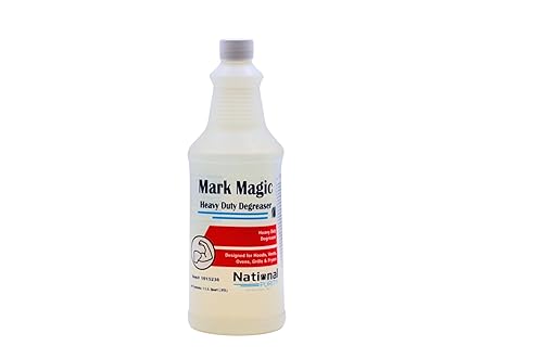 Mark Magic Heavy Duty Degreaser, Grease and Grime Fighter, Kitchen Oven Stove & Grill Cleaner, 32 oz