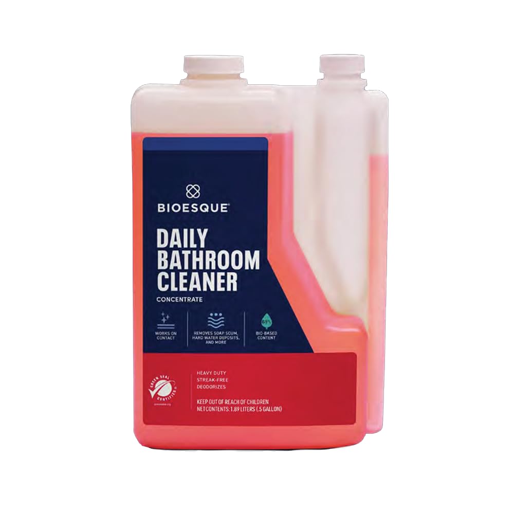 Bioesque Bathroom Cleaner Concentrate, 64 Fluid Ounce (Pack of 1)