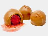 MalibuGift Chocolate Covered Cherries with a Liquid Filling Hand Dipped in Milk Chocolate for a Rich Chocolate and Cherry Taste