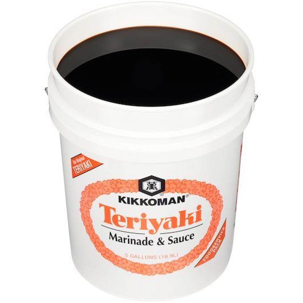Kikkoman Teriyaki Marinade and Sauce, 5 Gallon -- 1 each.