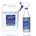 BRILLIANTÉ Crystal Chandelier Cleaner Manual Sprayer 32oz Spray Bottle & Gallon Refill, Environmentally Safe, Ammonia-Free, Drip-Dry Formula, Made in