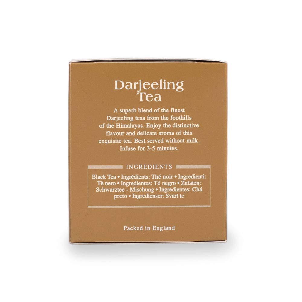 Ahmad Tea Black Tea, Darjeeling Teabags, 20 ct (Pack of 1) - Caffeinated & Sugar-Free