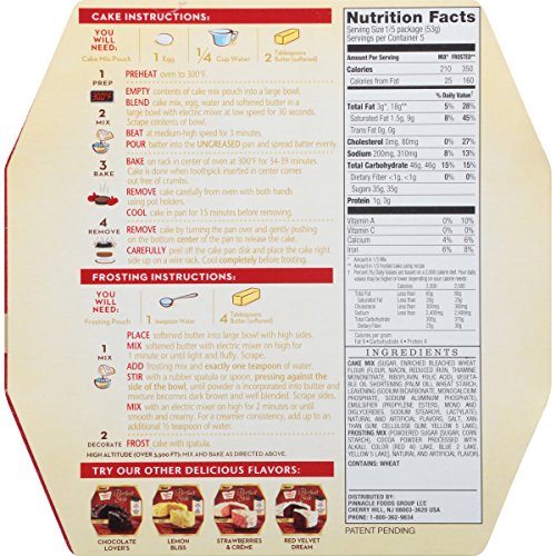 Duncan Hines Perfect Size Mix, Golden Fudge, 9.4 Ounce (Pack of 2)