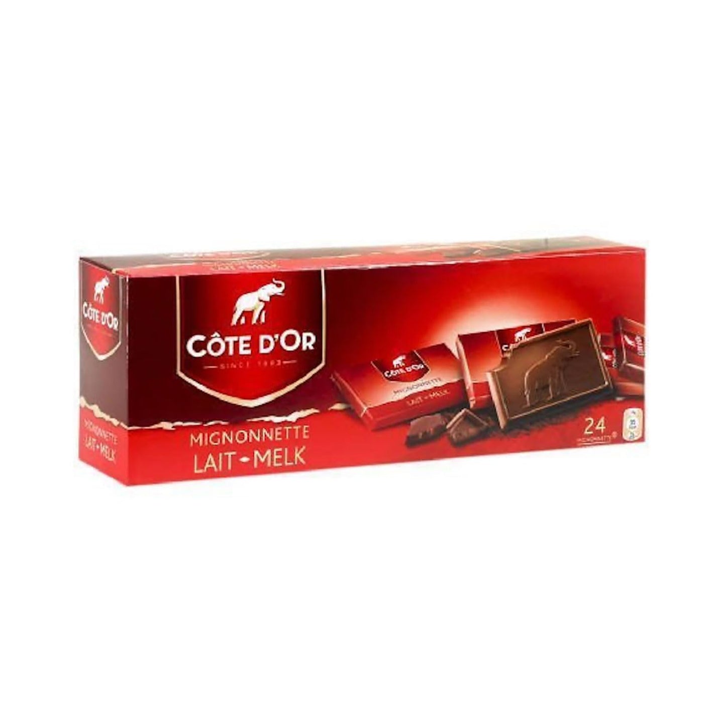 Cote D'Or Mignonnettes Milk Chocolate Bar, 1.0 Ounce, Belgian Chocolate, Individual Box
