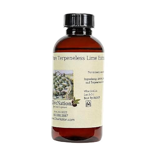 Lemon Extract - Pure and Terpeneless - Tart Lemony Flavor for Cakes - Cookies - Icing - Filling - Terpeneless - PG Free - Non-GMO - Gluten Free