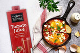 Tuscanini Premium Italian Tomato Juice 33.8oz (2 pack) | Not From Concentrate | Low Sodium Tomato Juice | Resealable Cap | Non GMO Verified | Kosher