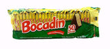 Bocadin Wafer Snack Cookies, 50 Count Authentic Mexican Candy with Free Chocolate Kinder Bar Included