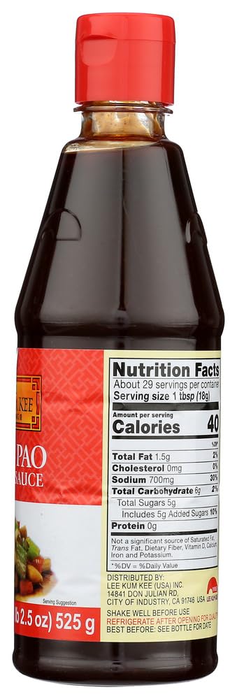 LEE KUM KEE SAUCE STRFRY KUNG PAO, 18.5 OZ