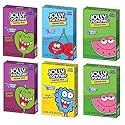 Jolly Rancher SINGLES TO GO! Drink Mix WaterTok Bundle - Blue Raspberry, Green Apple, Watermelon and Cherry Drink Mix