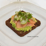 S.Rosens Cocktail Rye Bread - Pumpernickel (Case of 4 Loaves)