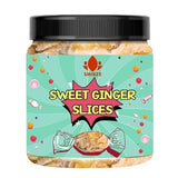 SMIBZE Natural Sweet Ginger Slices 250 GM (Pack of 1) SMIBZE