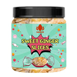SMIBZE Natural Sweet Ginger Slices 250 GM (Pack of 1) SMIBZE