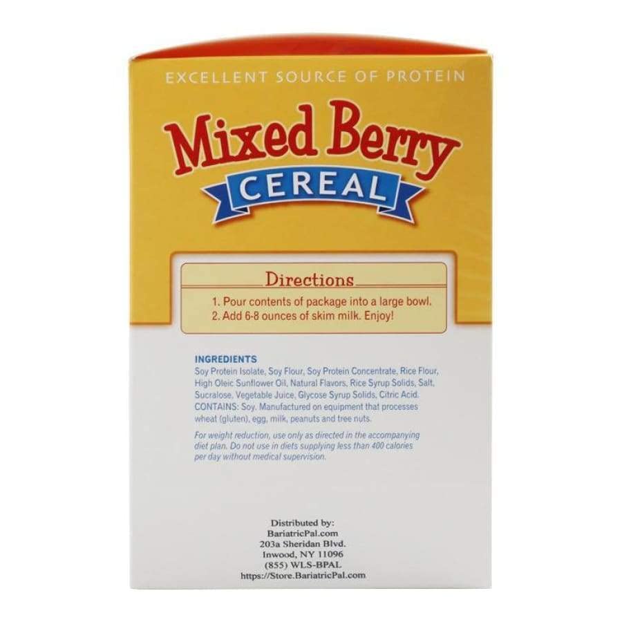 BariatricPal Protein Cereal - Mixed Berry (6-Pack)