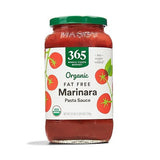 365 by Whole Foods Market, Organic Fat Free Marinara Pasta Sauce, 25 Ounce