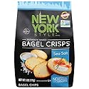 New York Style Bagel Crisps, Sea Salt, 6 Ounce