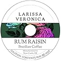 Rum Raisin Brazilian Coffee (Single Serve K-Cup Pods) (Gourmet, Naturally Flavored, Whole Coffee Beans) (12 pods, ZIN: 574466) - 2 Pack