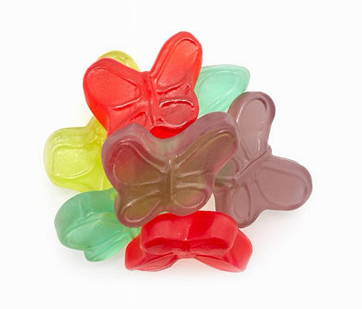 Yupik Mini Butterflies Gummy Candy - 500g/17.6 oz
