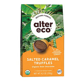 Alter Eco | Salted Caramel Truffles | 58% Pure Dark Cocoa, Fair Trade, Organic, Non-GMO, Gluten-Free Dark Chocolate Truffles (10 Count (Pack of 1))