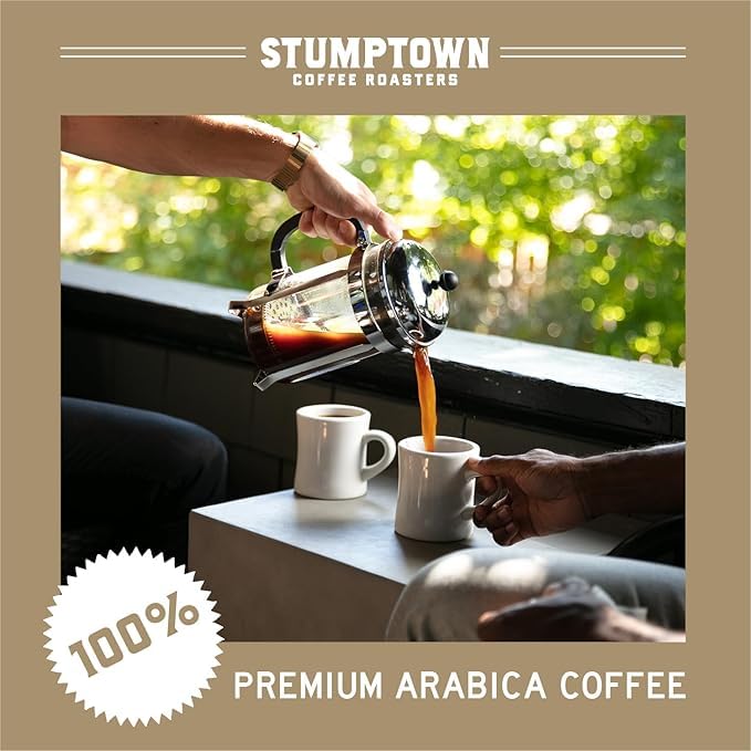 Stumptown Coffee Roasters, Dark Roast Whole Bean Coffee, 100% Arabica Coffee - Trapper Creek, 12oz Bag