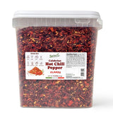 Food to Live Calabrian Hot Chili Pepper Flakes, 4.41 Pounds - Dried Large-Cut Italian Red Crushed Pepper, Spicy Seasoning. All Natural Vegan, Kosher