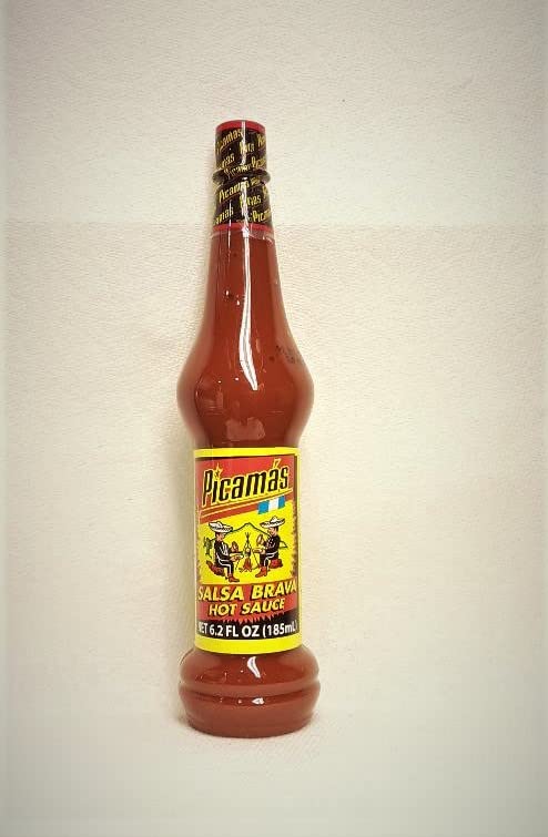 PICAMAS SALSA BRAVA (RED), Net Wt. 6.2 fl oz (185 ml)
