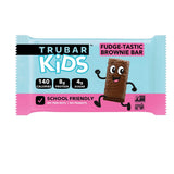 TRUBAR Kids Protein Bars, Fudge-Tastic Brownie, Plant Based Protein, Gluten Free School-Friendly Snacks for Lunchboxes, Tree Nut and Peanut Free, Low