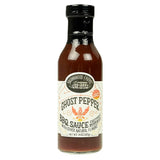 Brownwood Farms BBQ Sauce, Sweet & Tangy, Ghost Pepper, 14 oz