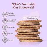 Gluten Free Certified Organic Stroopwafels by Swoffle - Caramel Filled & French Vanilla | (12) Individually Wrapped Waffles, (6) of Each Flavor |