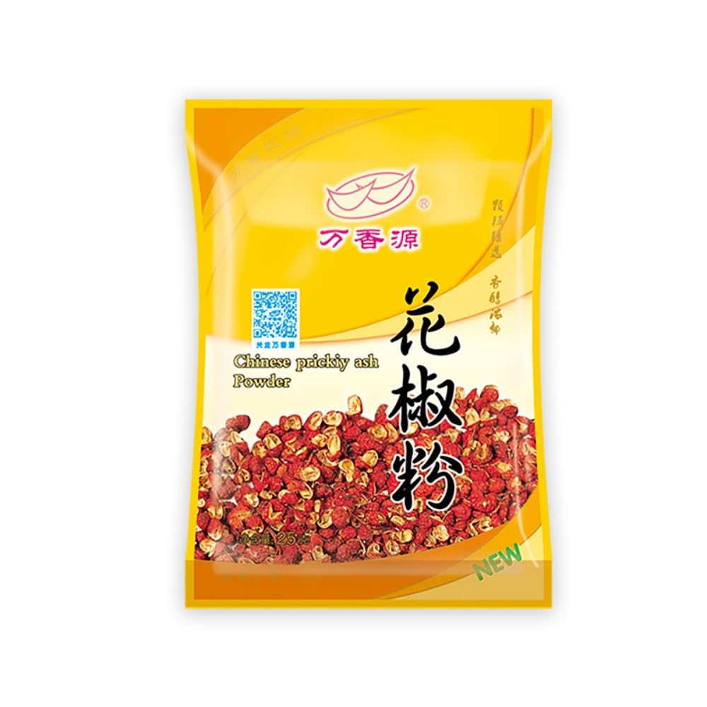 Zercumm Chinese Prickly Ash Power Sichuan Peppercorn Powder Spicy Hot Pot Bottom Material Chinese Prickly Ash Power 30G Pack
