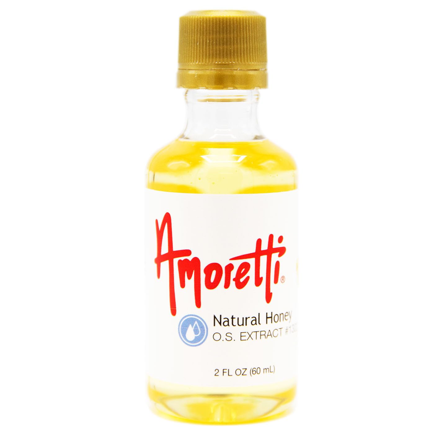 Amoretti - Natural Honey Extract Oil Soluble 2 oz - Highly Concentrated & Perfect For Pastry or Savory applications, Preservative Free, Vegan, Kosher