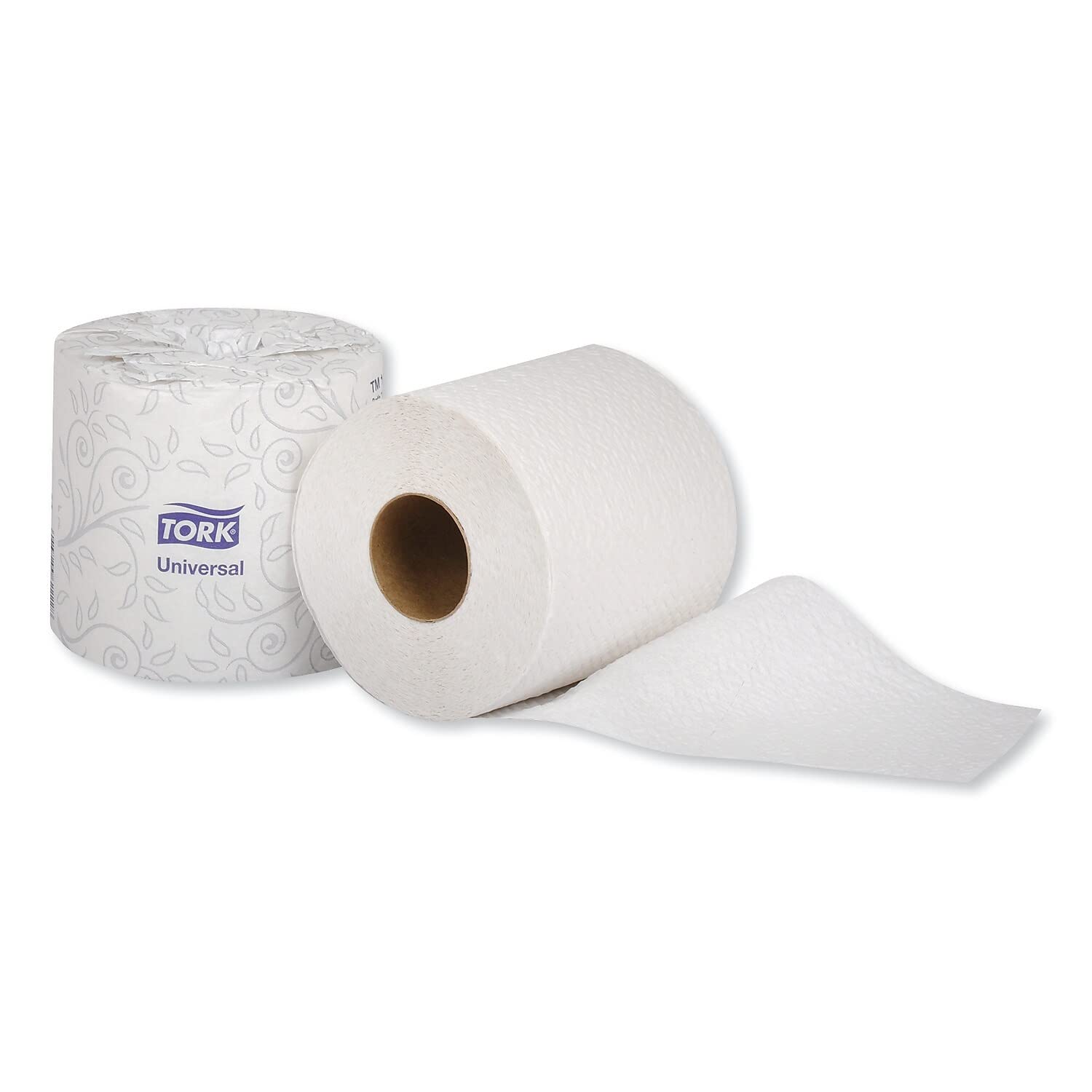 Tork Bath Tissue Roll Universal 2-ply For everyday use at home Biodegradable 4.375x3.75", 500 sheets/roll, 96 rolls/case