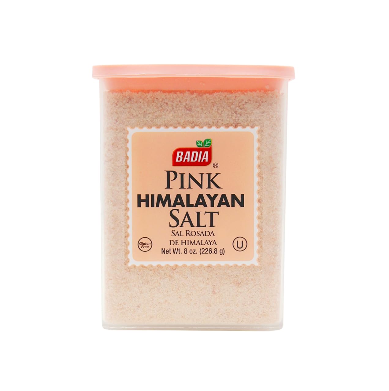 Badia Pink Himalayan Salt, 8 oz - Pure Mineral-Rich & Naturally Mined - Kosher, MSG Free