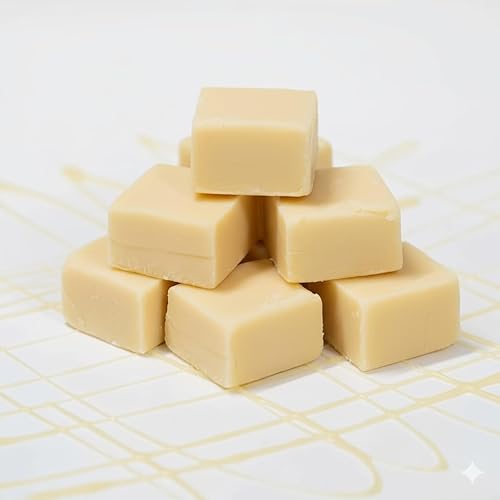 Valley Fudge, Vanilla Fresh Artisan Fudge, Real Butter, Gourmet Candy, Half Pound Package