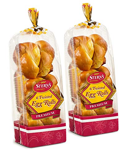 Kosher Braided Challah Rolls | Traditional, Fresh & Delicious | Great for Shabbat or any Holiday | Kosher, Dairy & Nut Free | 2-13 oz Packs with 6