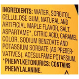 Sugar Free Low Calorie Syrup, Maple (Pack of 2)