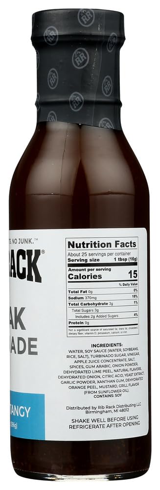 Rib Rack Sauce Marinade Steak, 14 oz