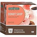 Market & Main OneCup, Donut Shop, Compatible with Keurig K-cup Brewers, 18 Count