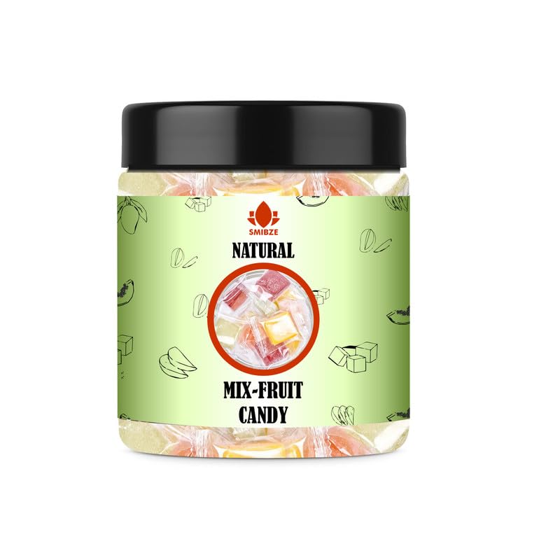 SMIBZE Natural Mix Fruit Candy 4 OZ / 113 Gram