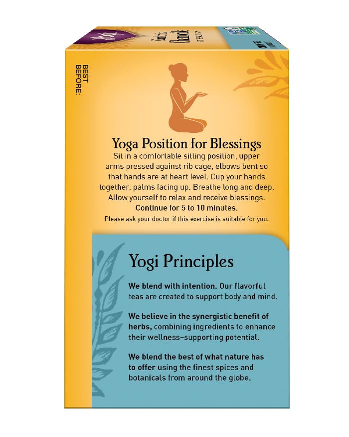 Yogi Tea, Chamomile, 16 Count, Packaging May Vary